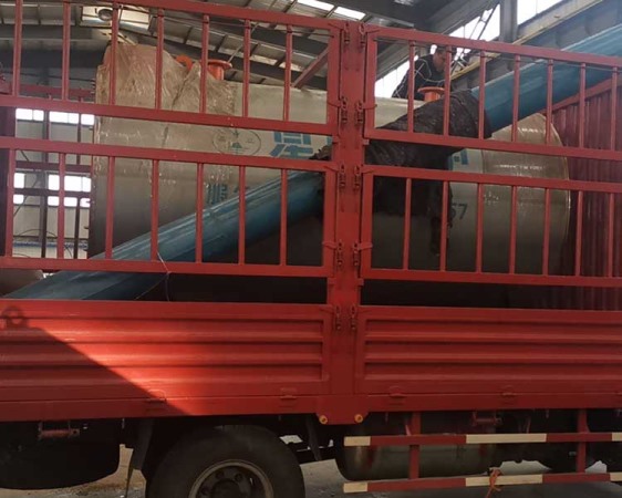 2噸燃?xì)鉄崴仩t，發(fā)往清徐縣徐溝鎮(zhèn)