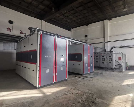 大同北辛窯煤礦，兩臺(tái)2.0MW電鍋爐